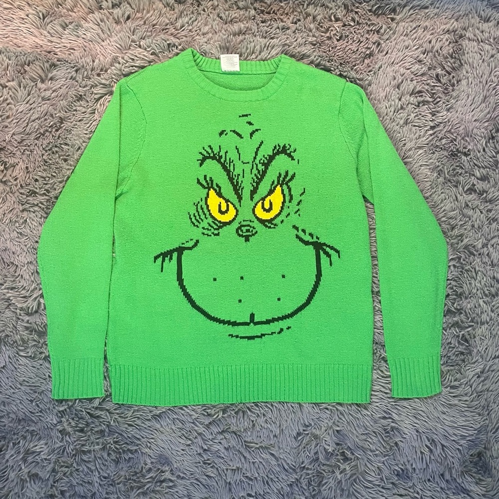 Official Grinch Face sweater